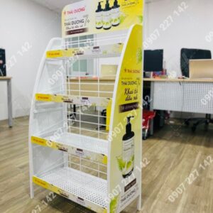 Kệ sắt quảng cáo Sao Thái Dương