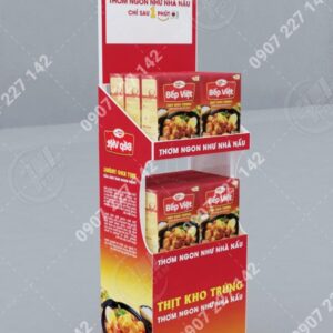 Kệ sắt quảng cáo Bếp Việt