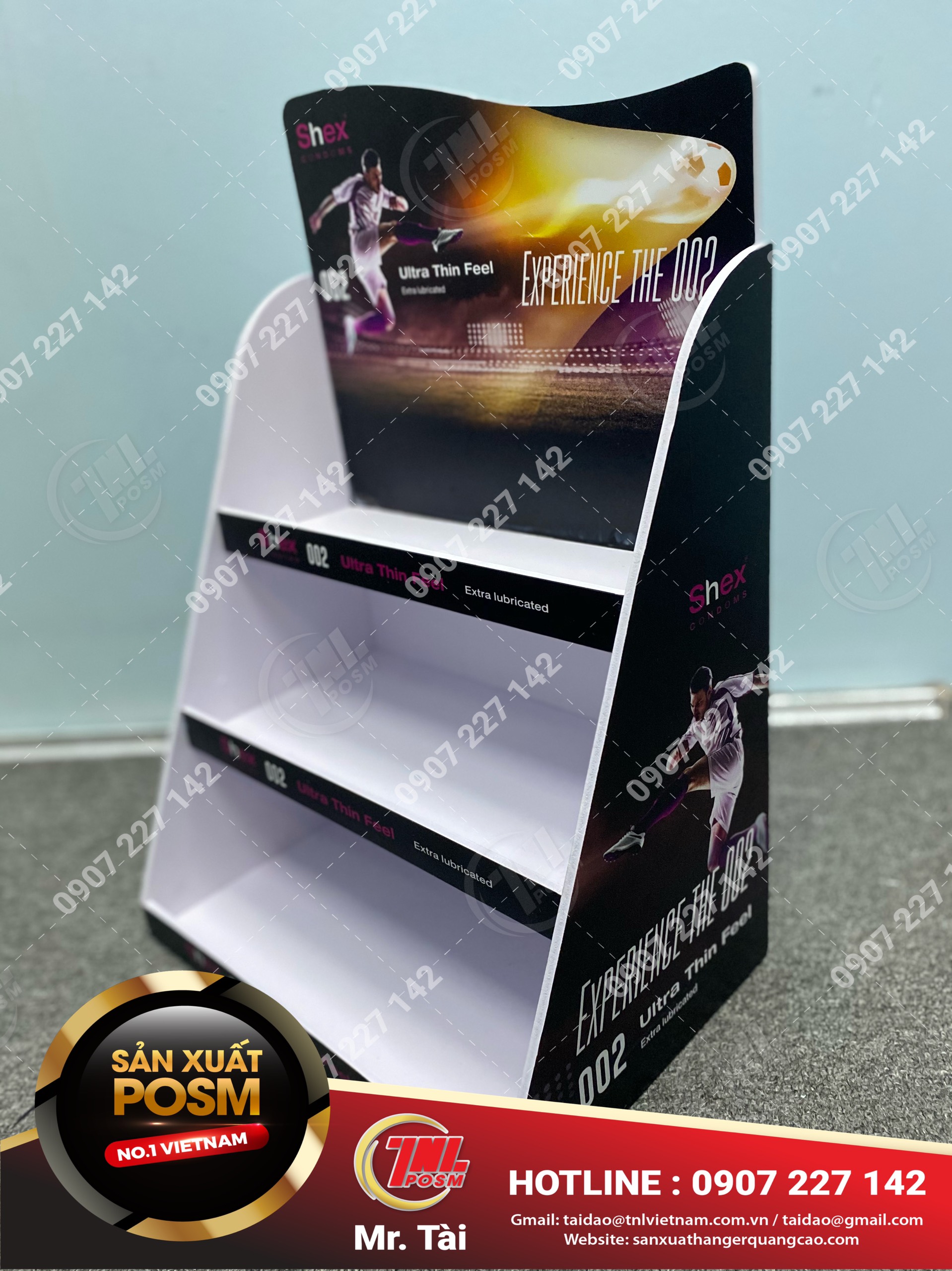 Kệ trưng bày Format ( Format dày 5mm )