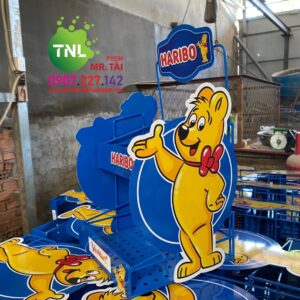 Kệ sắt kẹo Haribo