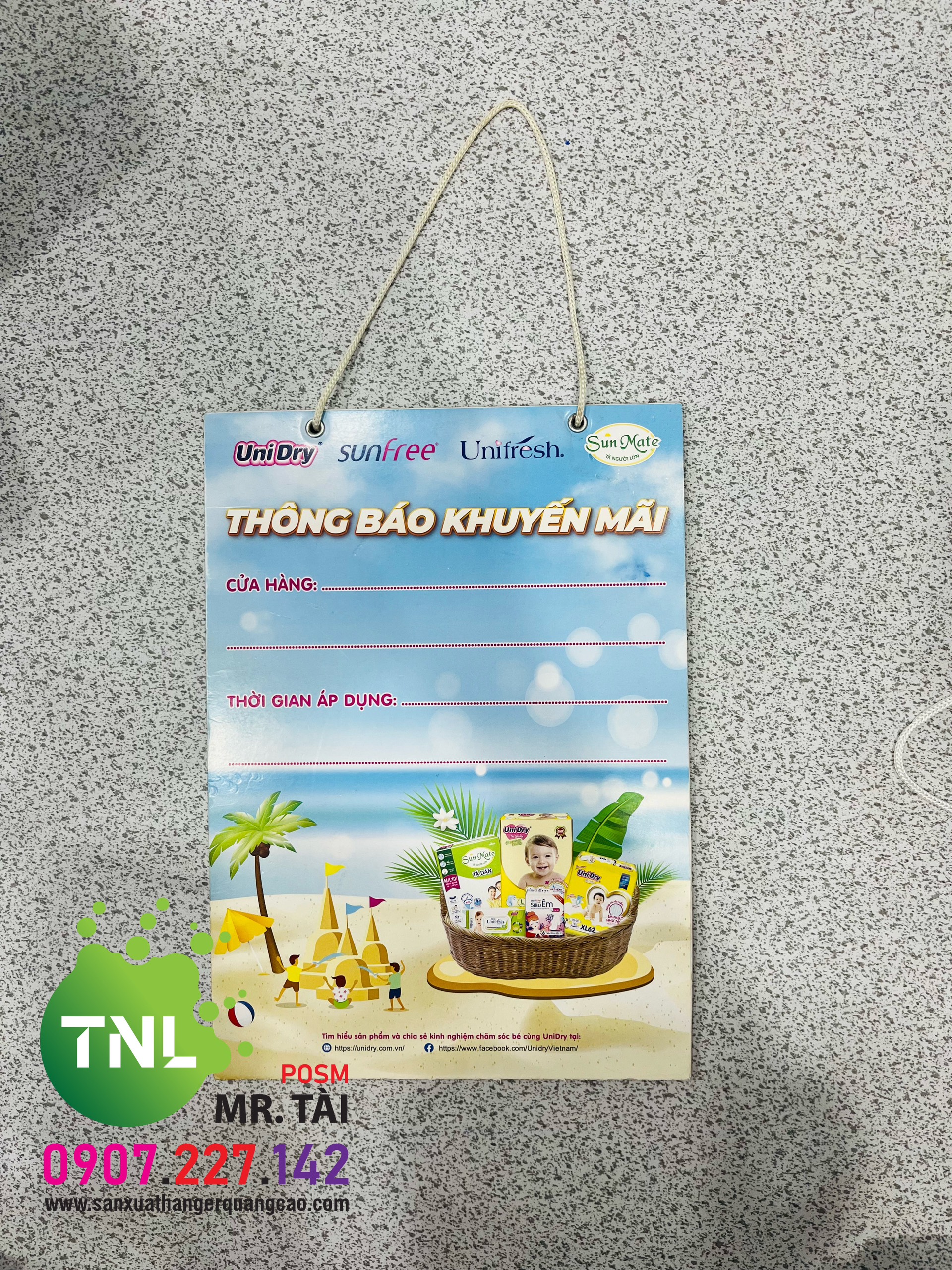 bảng treo format ( Vỉ treo format )