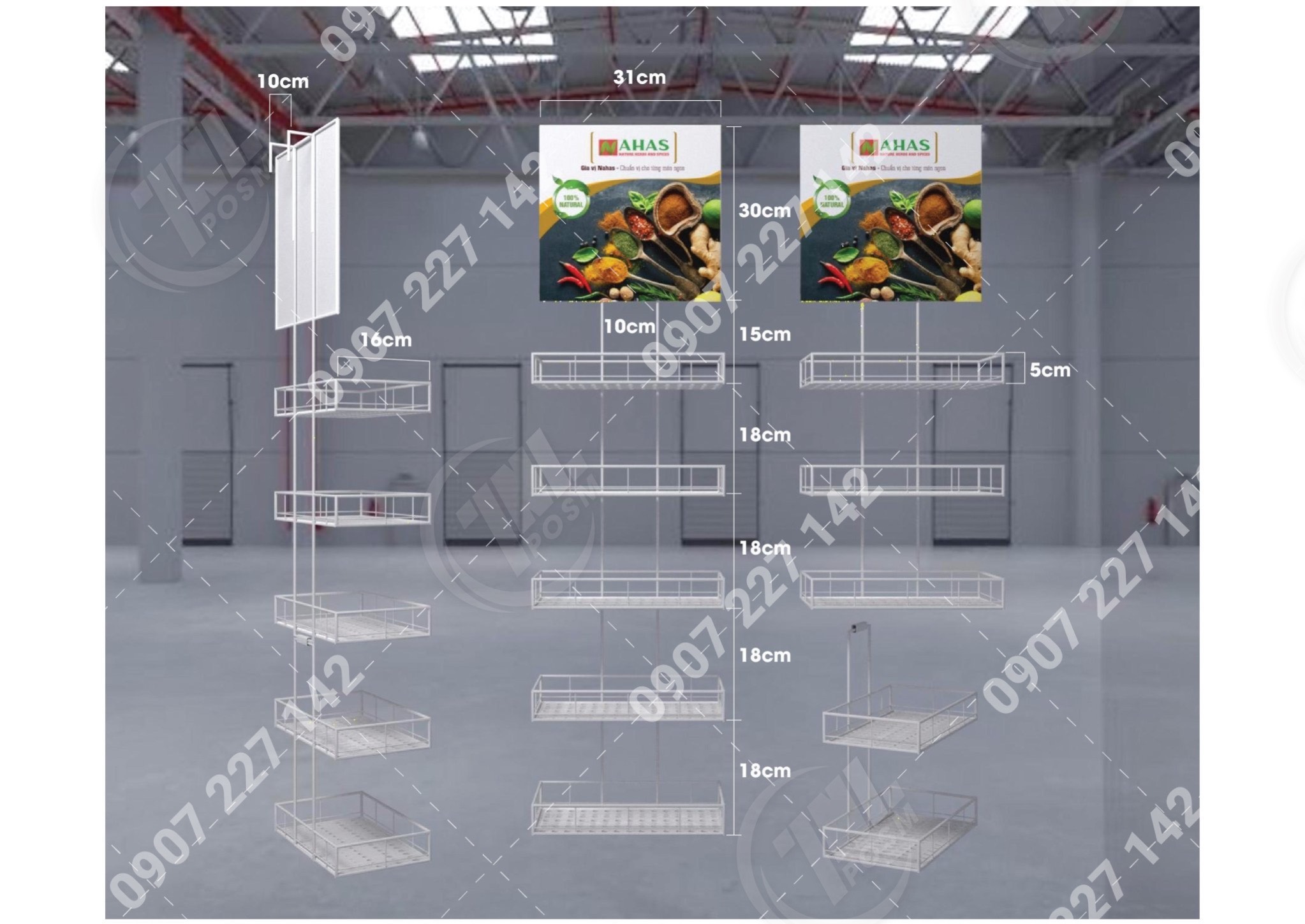 Vỉ treo sắt ( Hanger sắt )