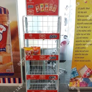 kệ sắt quảng cáo, kệ sắt trưng bày, kệ quảng cáo, kệ sản phẩm, kệ sắt giá rẻ