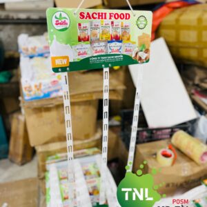 Vỉ treo dây nhựa Sachi Food
