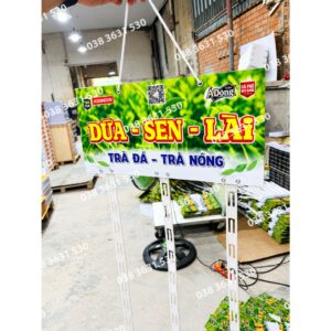Vỉ treo dây nhựa trà