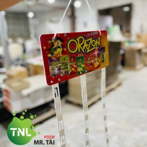 Vỉ treo dây nhựa 3 dây