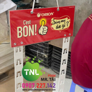 Vỉ treo dây nhựa ORION