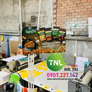 Vỉ treo dây nhựa Sanchi